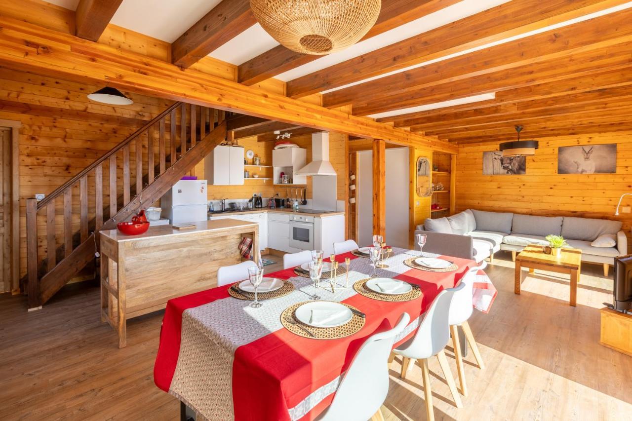 Chalet Les Tilleuls - Jolie Vue Montagne Et Lac Les Angles (Pyrenees-Orientales) Exterior foto