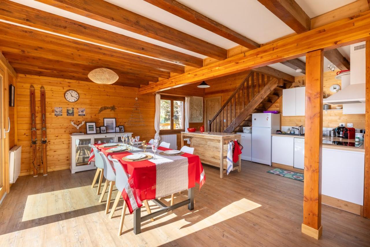 Chalet Les Tilleuls - Jolie Vue Montagne Et Lac Les Angles (Pyrenees-Orientales) Exterior foto