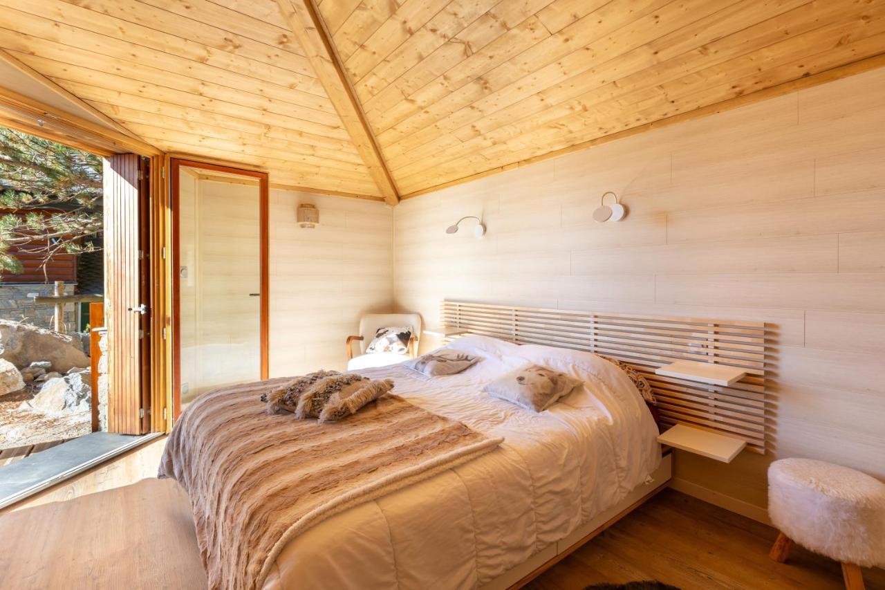 Chalet Les Tilleuls - Jolie Vue Montagne Et Lac Les Angles (Pyrenees-Orientales) Exterior foto